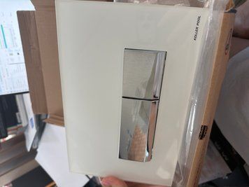 Панель змивання Integro White Glass Хомзгчеш фото