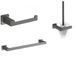набір аксесуарів Omnires Nelson anthracite (NL80214GR+NL80510GR+NL80620GR) 17203 фото 1