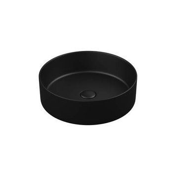Round Arc умивальник на стільницю 355х355 мм, чорний матовий Round Arc умивальник на стільницю 355х355 мм, чорний матовий фото
