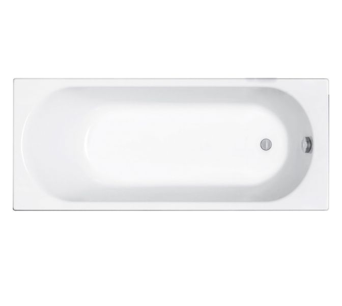 XWP136000N OPAL PLUS Ванна акрилова прямокутна 160х70 см, біла, без ніжок (1 сорт) 354250 фото