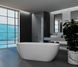 Ванна акрилова окремо стояча суцільнолита AquaLuxe 1700x750 White з сифоном 0266251502 фото 1